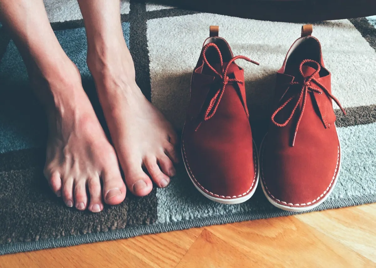 Ilustrační foto barefoot bot se širokou špičkou