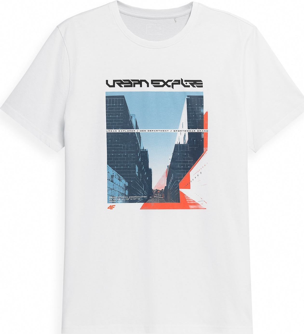 4F Funkční tričko mix barev / bílá