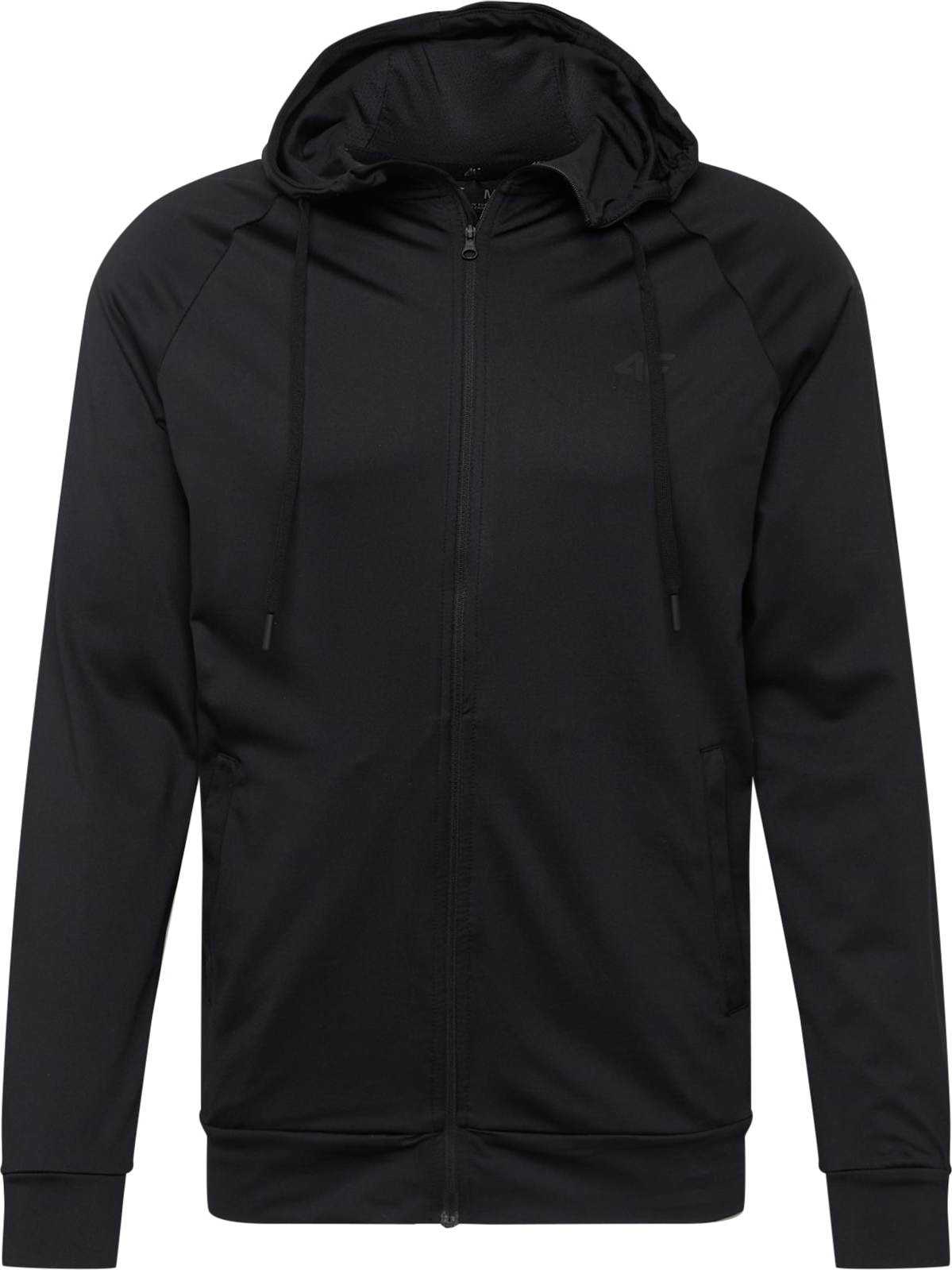 4F Sportovní mikina černá