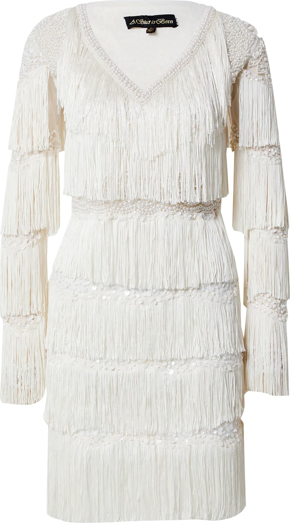 A STAR IS BORN Šaty barva vaječné skořápky