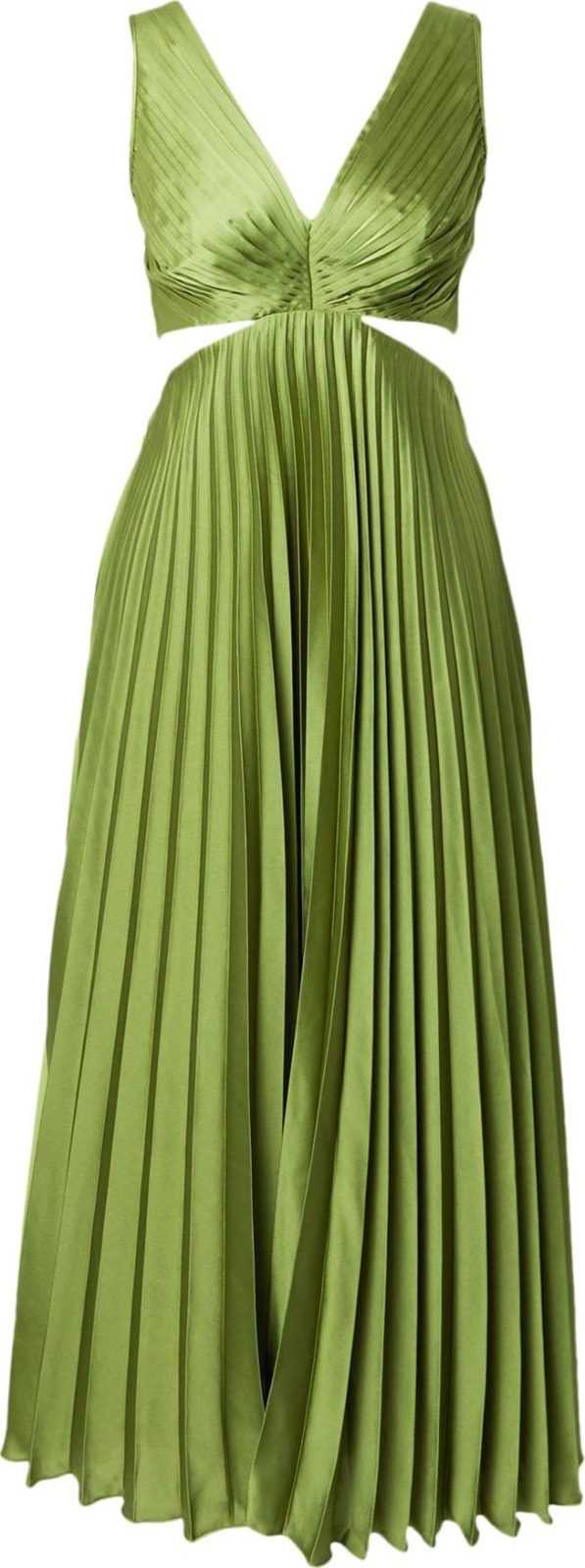 Abercrombie & Fitch Koktejlové šaty zelená