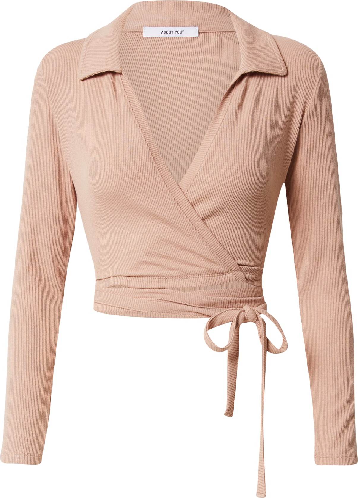 ABOUT YOU Tričko 'Jamie' nažloutlá