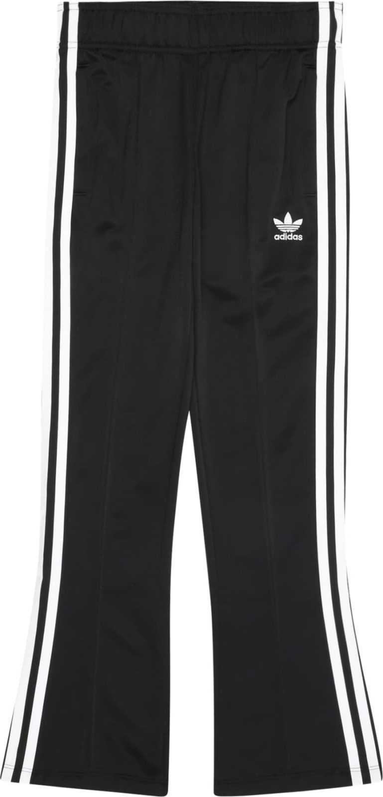 ADIDAS ORIGINALS Kalhoty černá / bílá