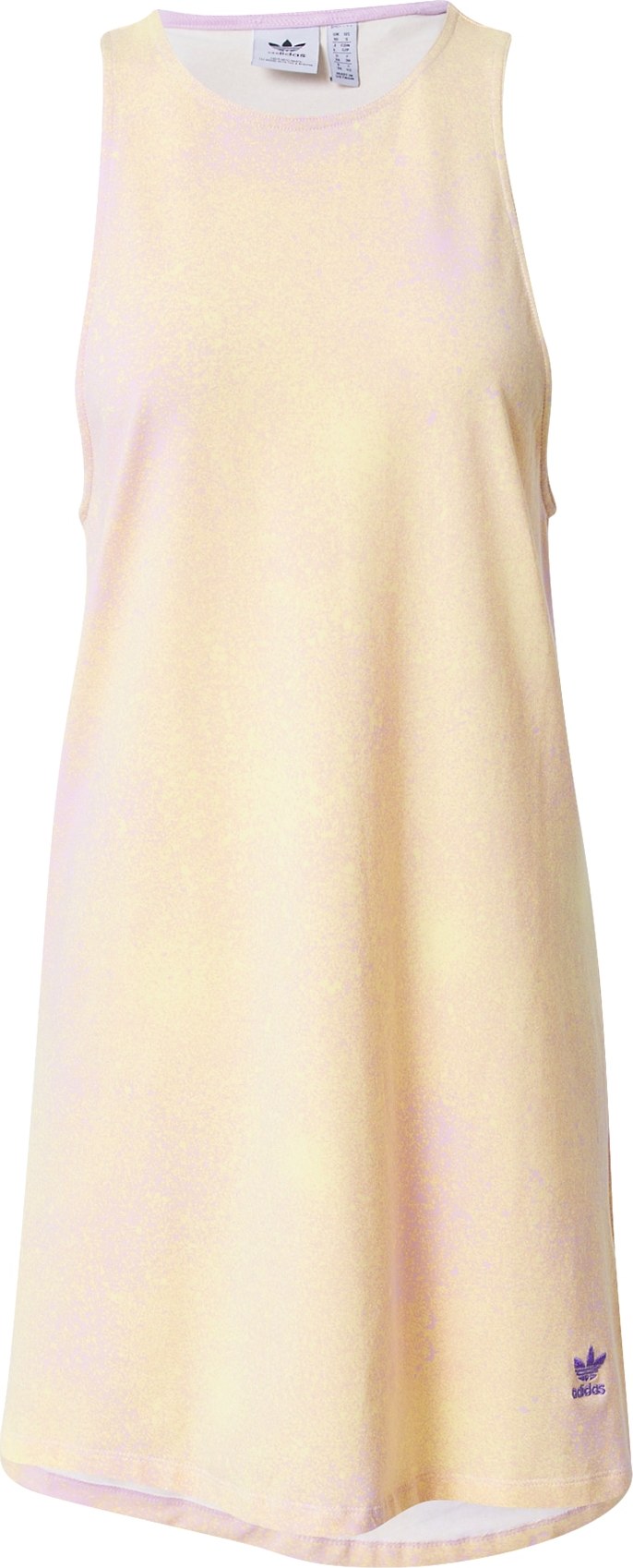 ADIDAS ORIGINALS Letní šaty žlutá / fialová