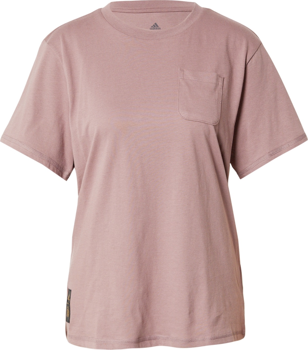 ADIDAS SPORTSWEAR Funkční tričko bledě fialová / černá