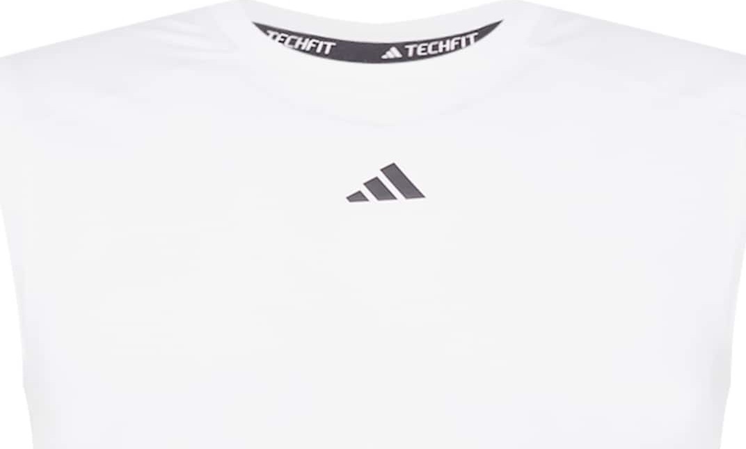 ADIDAS PERFORMANCE Funkční tričko černá / přírodní bílá