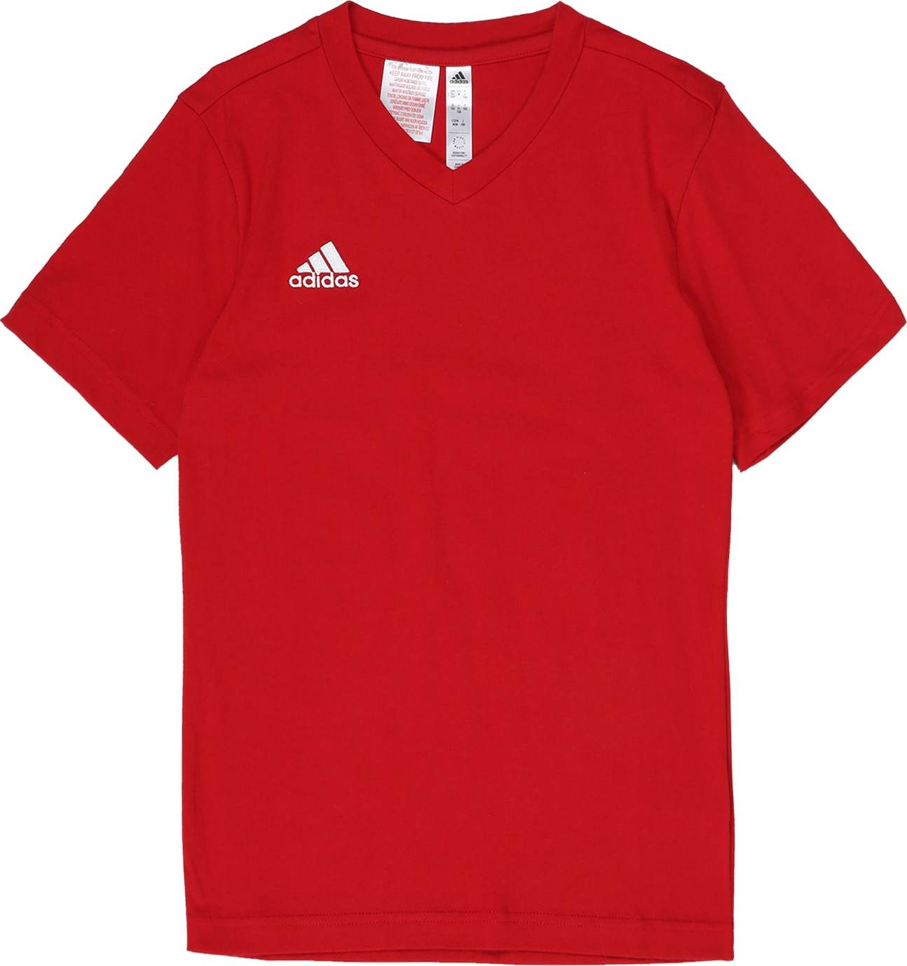 ADIDAS PERFORMANCE Funkční tričko 'Entrada 22' červená / bílá