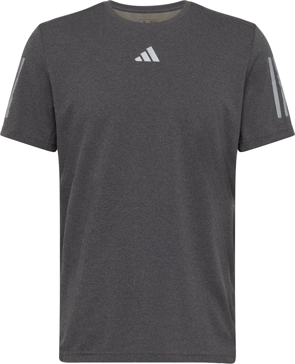 ADIDAS PERFORMANCE Funkční tričko světle šedá / černý melír
