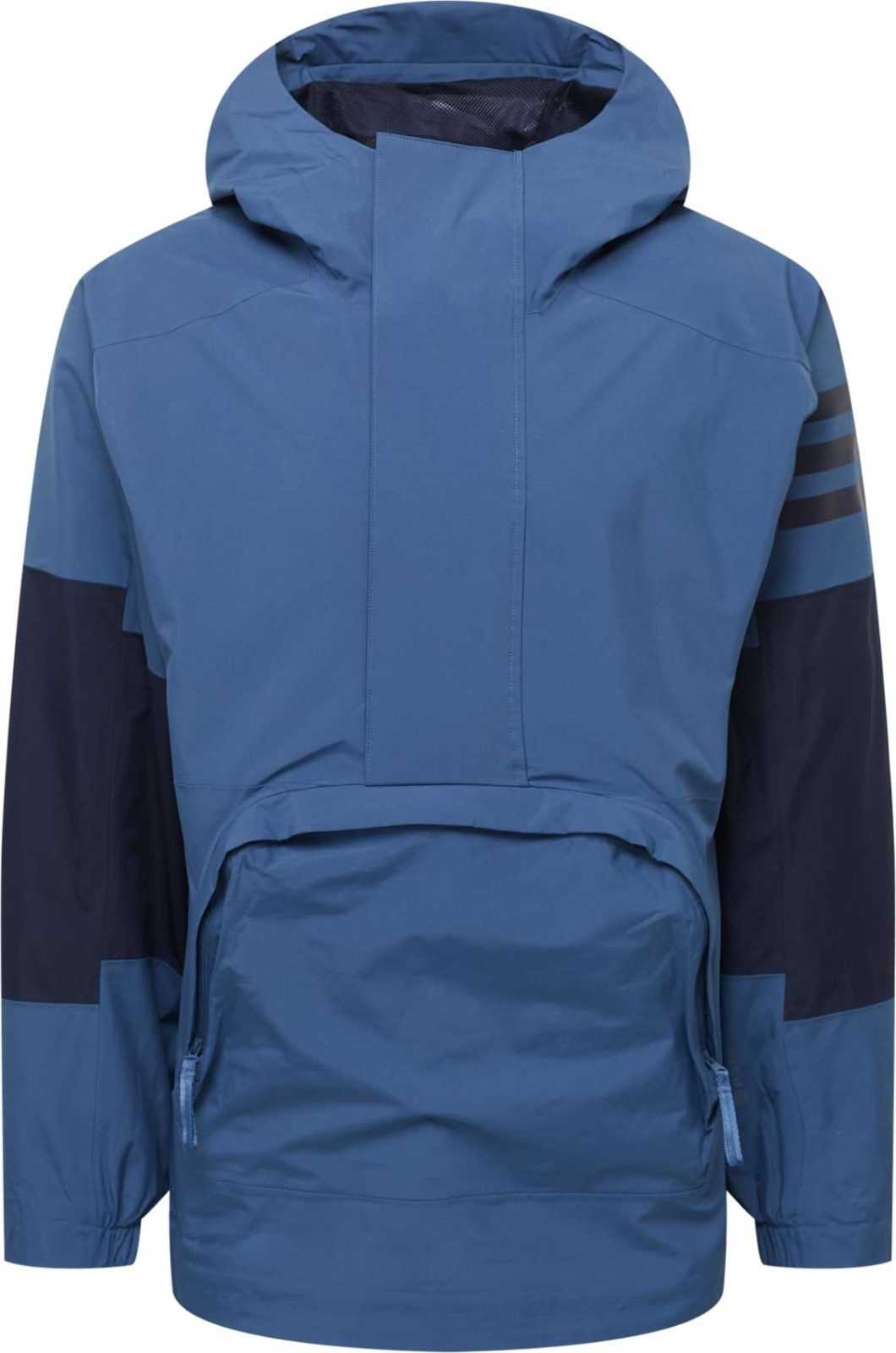 ADIDAS TERREX Outdoorová bunda 'UTILITAS' modrá / tmavě modrá