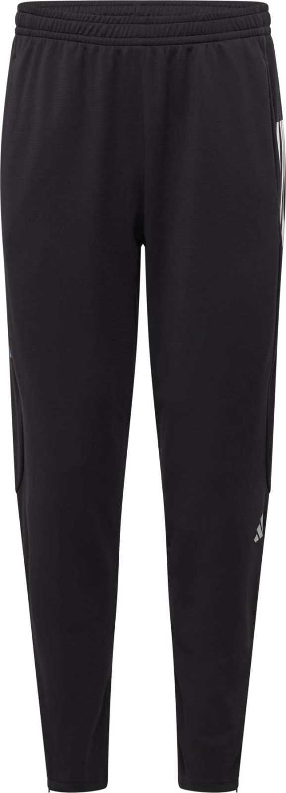 ADIDAS PERFORMANCE Sportovní kalhoty fialová / černá / bílá