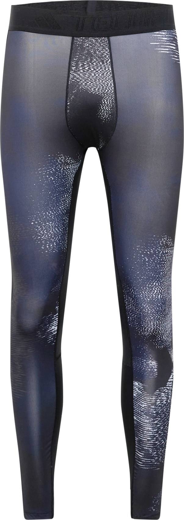 ADIDAS PERFORMANCE Sportovní kalhoty světle šedá / černá