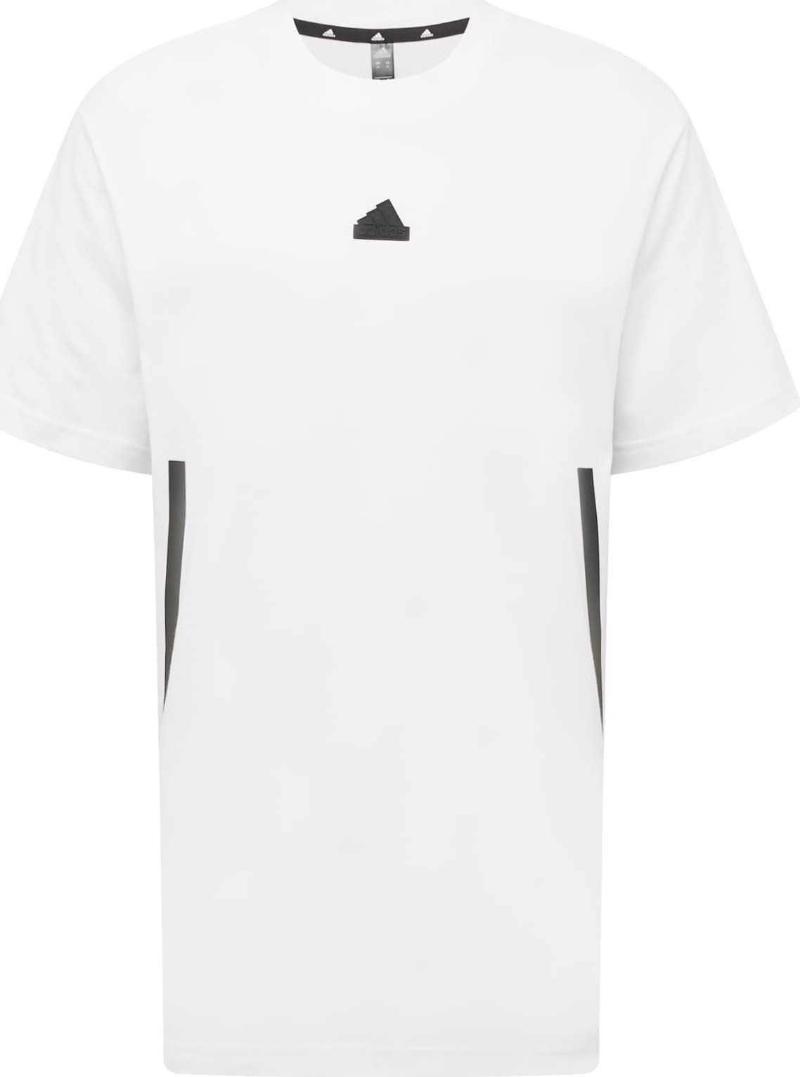 ADIDAS SPORTSWEAR Funkční tričko černá / bílá