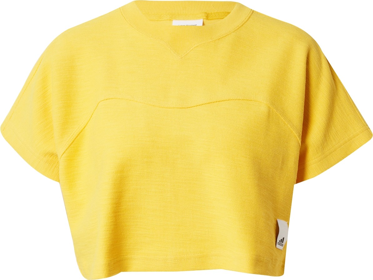ADIDAS SPORTSWEAR Funkční tričko žlutá
