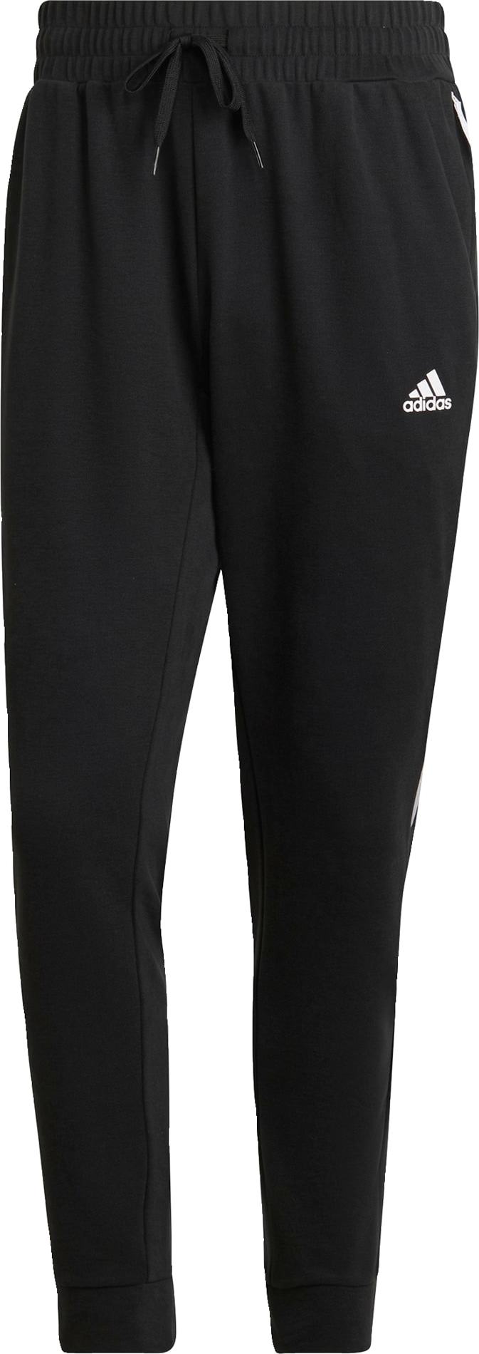 ADIDAS SPORTSWEAR Sportovní kalhoty černá / bílá