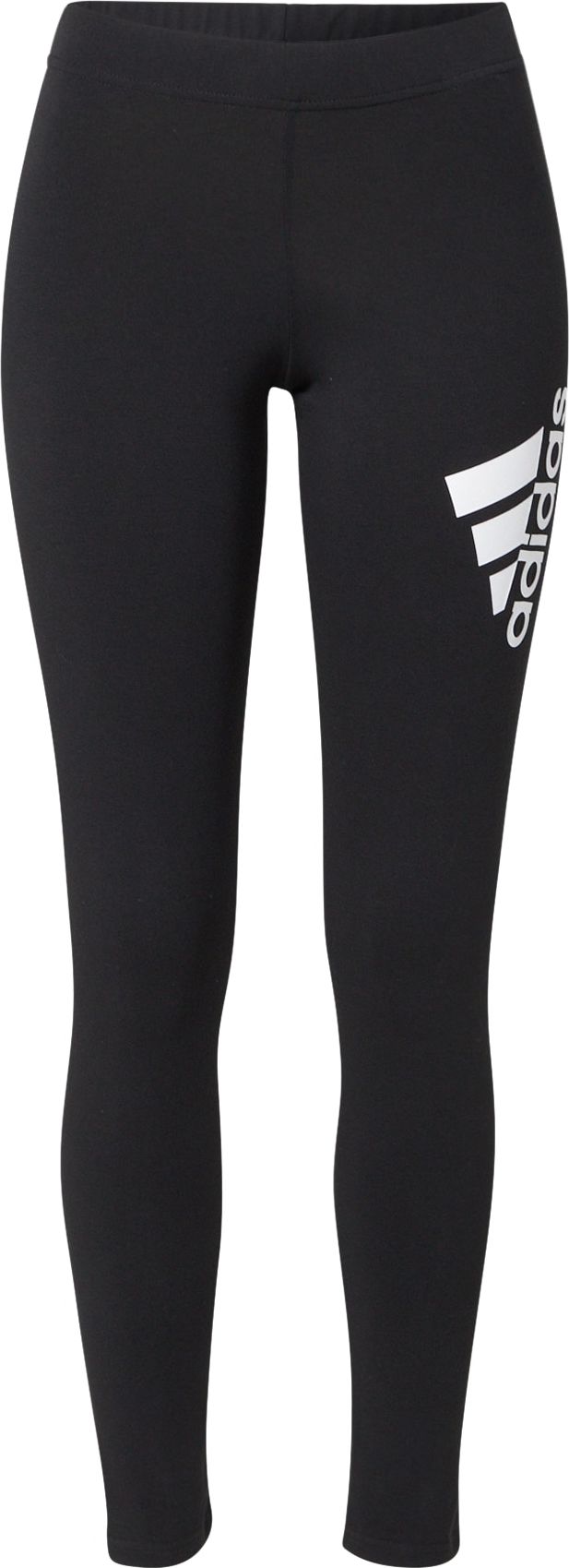 ADIDAS SPORTSWEAR Sportovní kalhoty černá / bílá