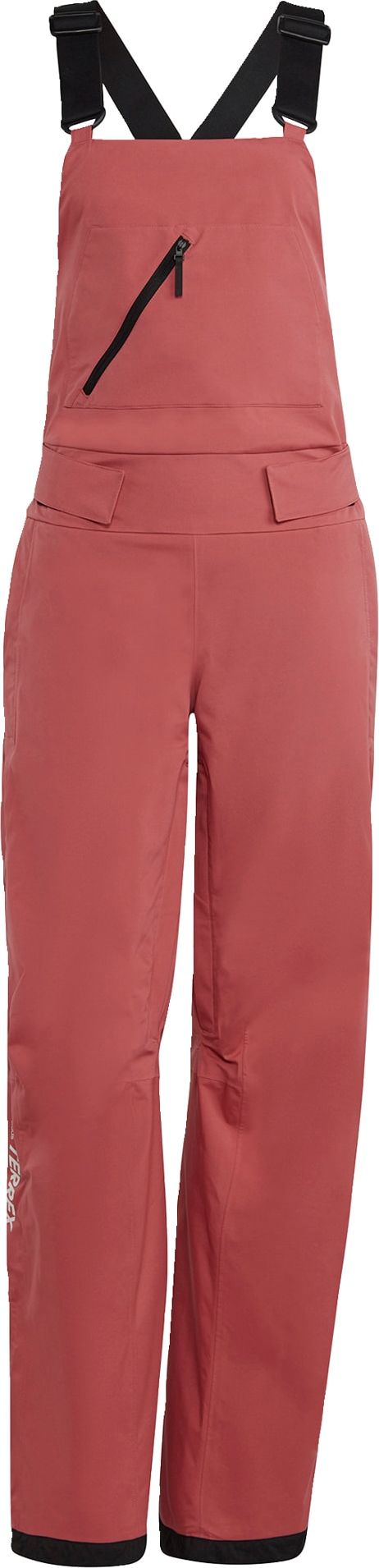ADIDAS TERREX Outdoorové kalhoty pastelově červená / černá