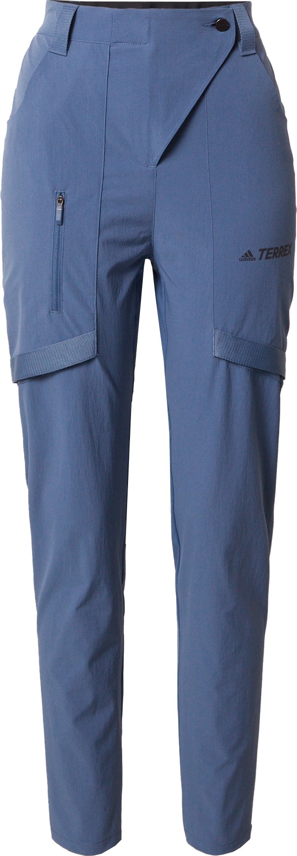 ADIDAS TERREX Outdoorové kalhoty 'Zupahike' fialkově modrá / černá