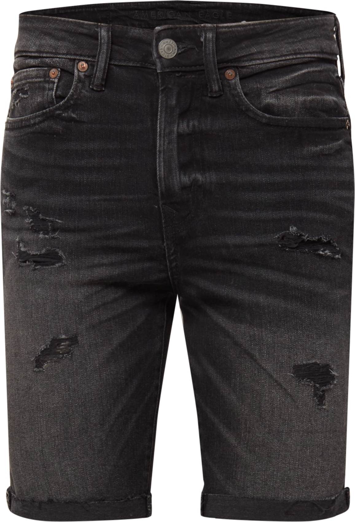 American Eagle Džíny černá