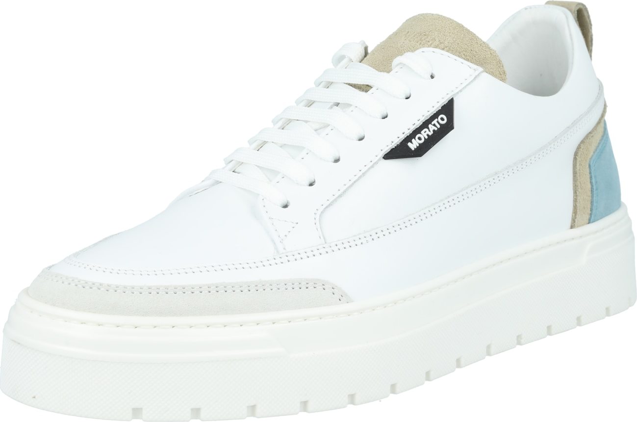 ANTONY MORATO Tenisky světle béžová / aqua modrá / černá / bílá