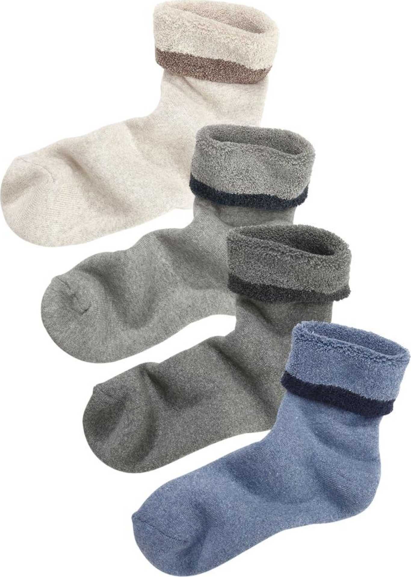 ARIZONA Ponožky tělová / kouřově modrá / tmavě šedá