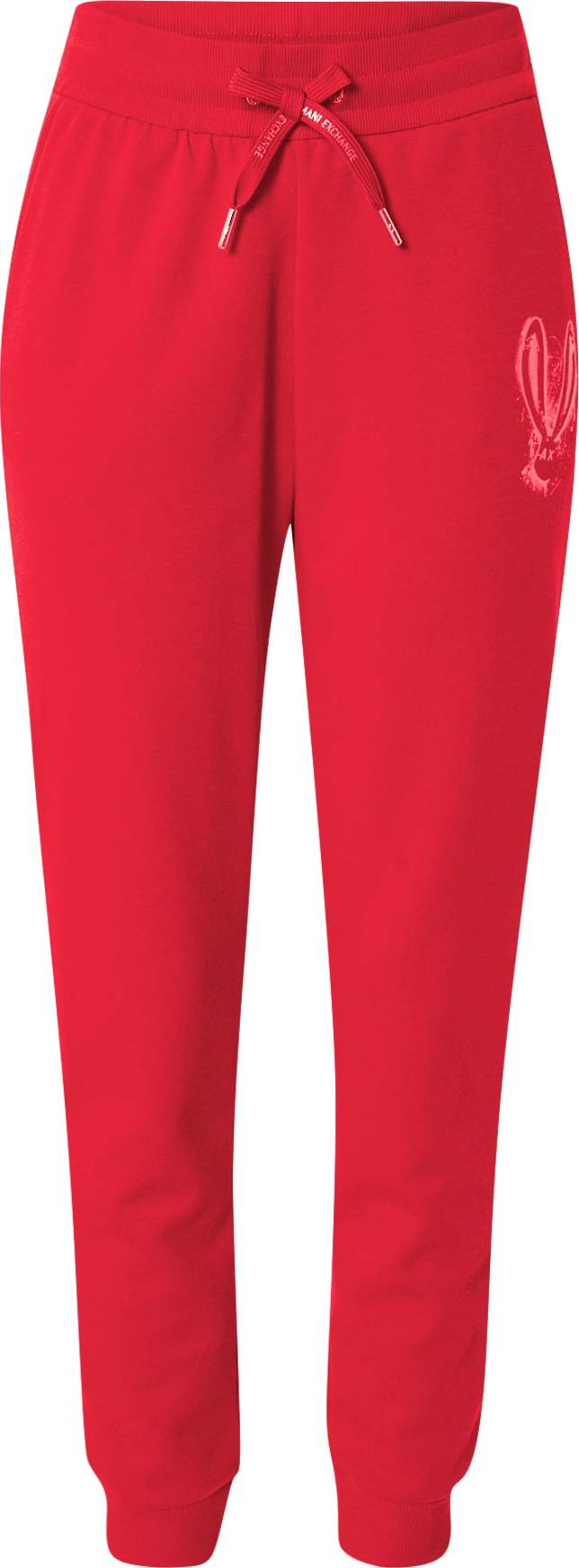 ARMANI EXCHANGE Kalhoty růžová / červená