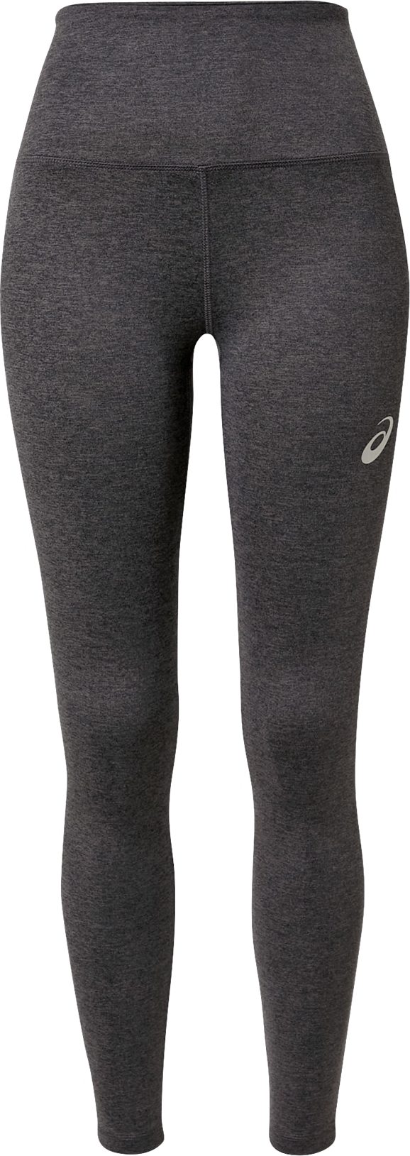 ASICS Sportovní kalhoty černý melír / bílá