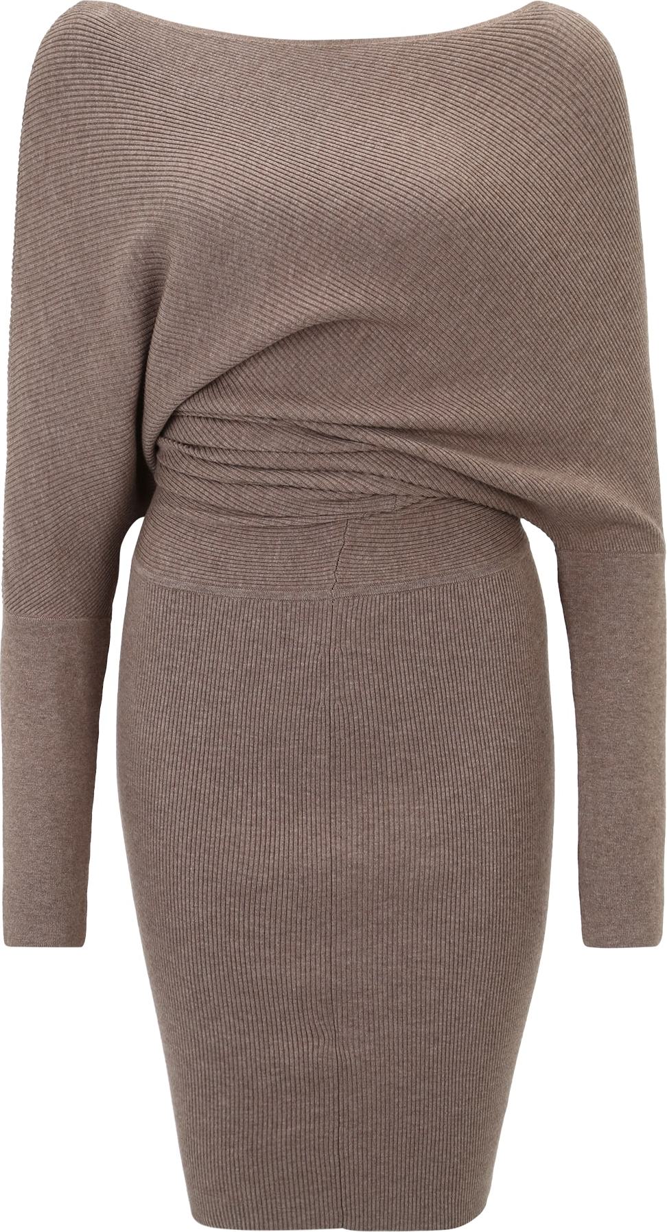 Banana Republic Úpletové šaty 'SERENE' šedobéžová