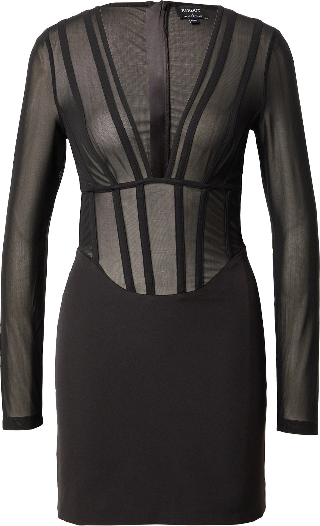 Bardot Koktejlové šaty 'RHEA' černá