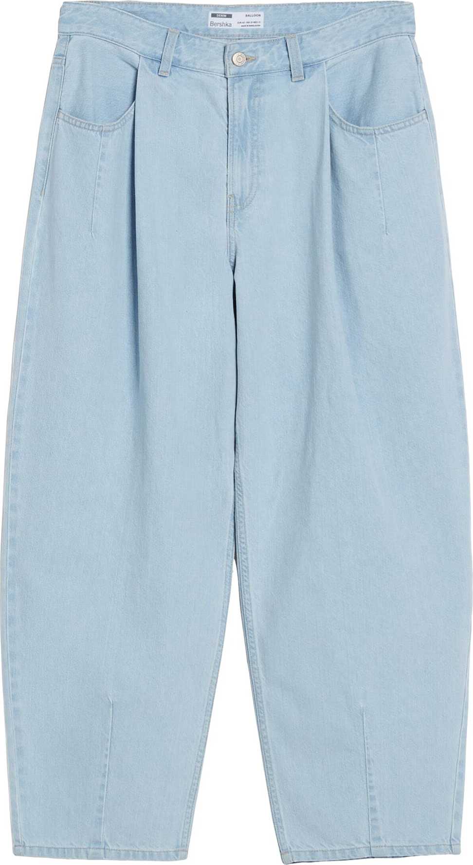 Bershka Džíny modrá džínovina