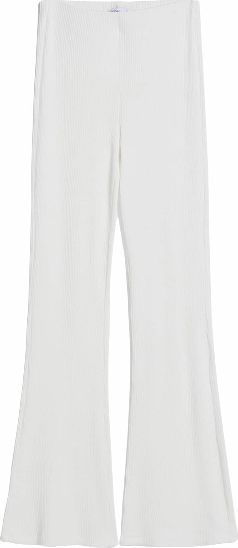 Bershka Kalhoty bílá