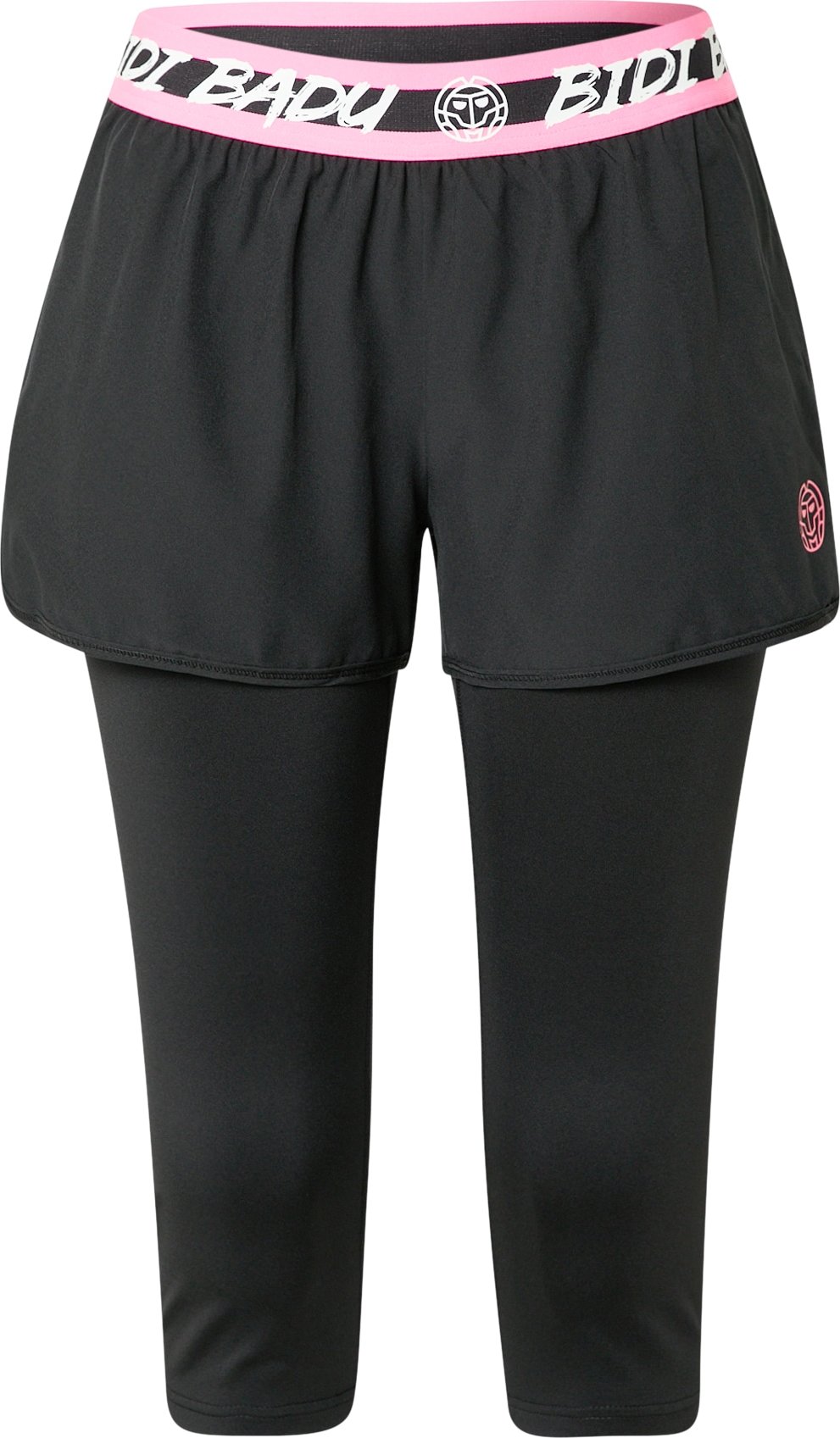 BIDI BADU Sportovní kalhoty 'Kara Tech' světle růžová / černá