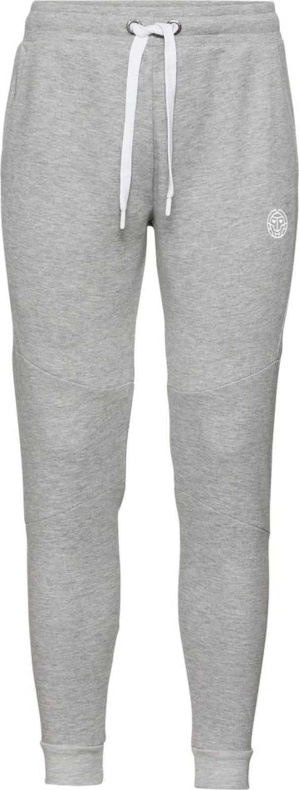 BIDI BADU Sportovní kalhoty 'Matu' šedý melír / bílá