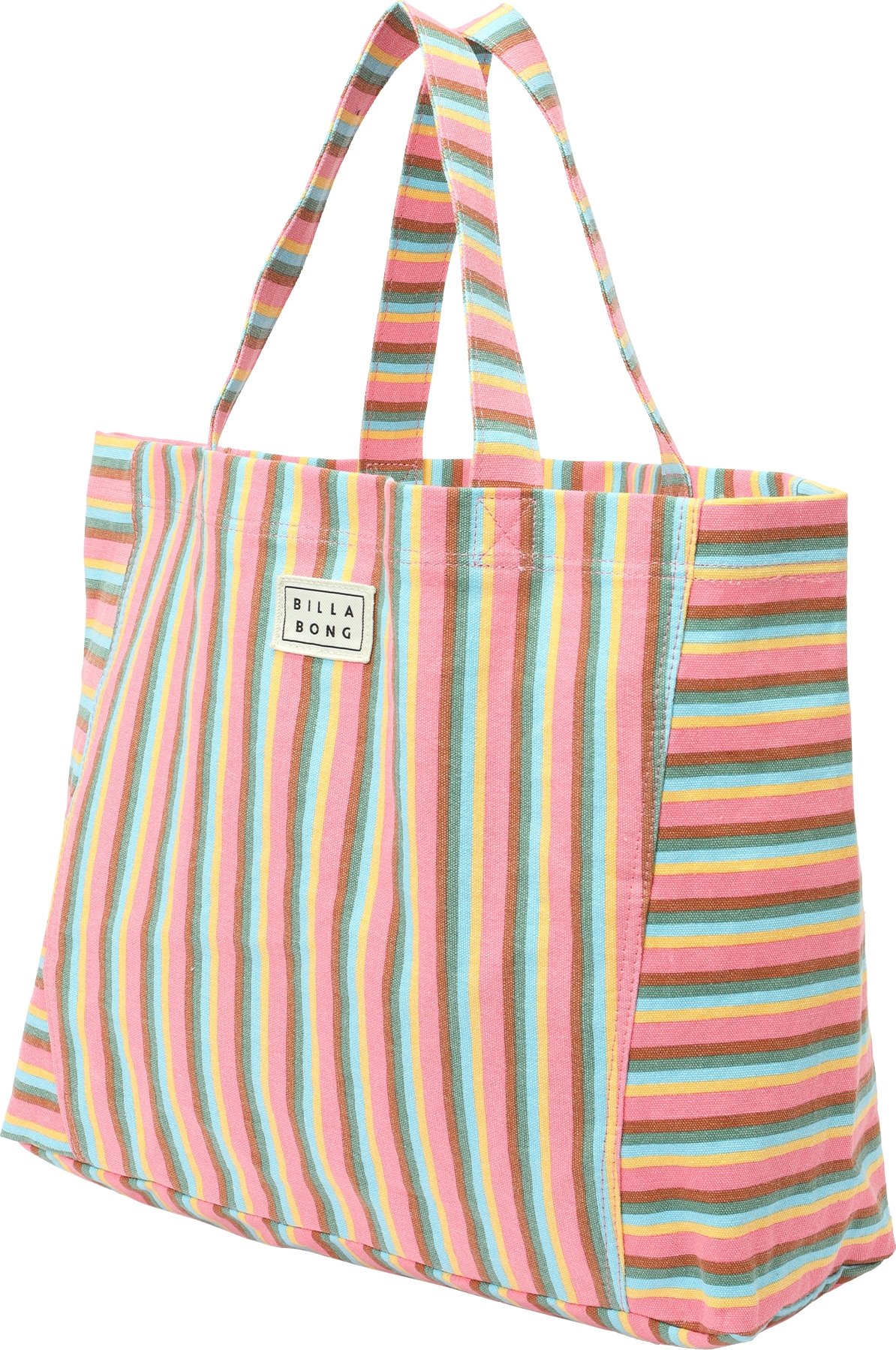 BILLABONG Nákupní taška světlemodrá / hnědá / žlutá / pink