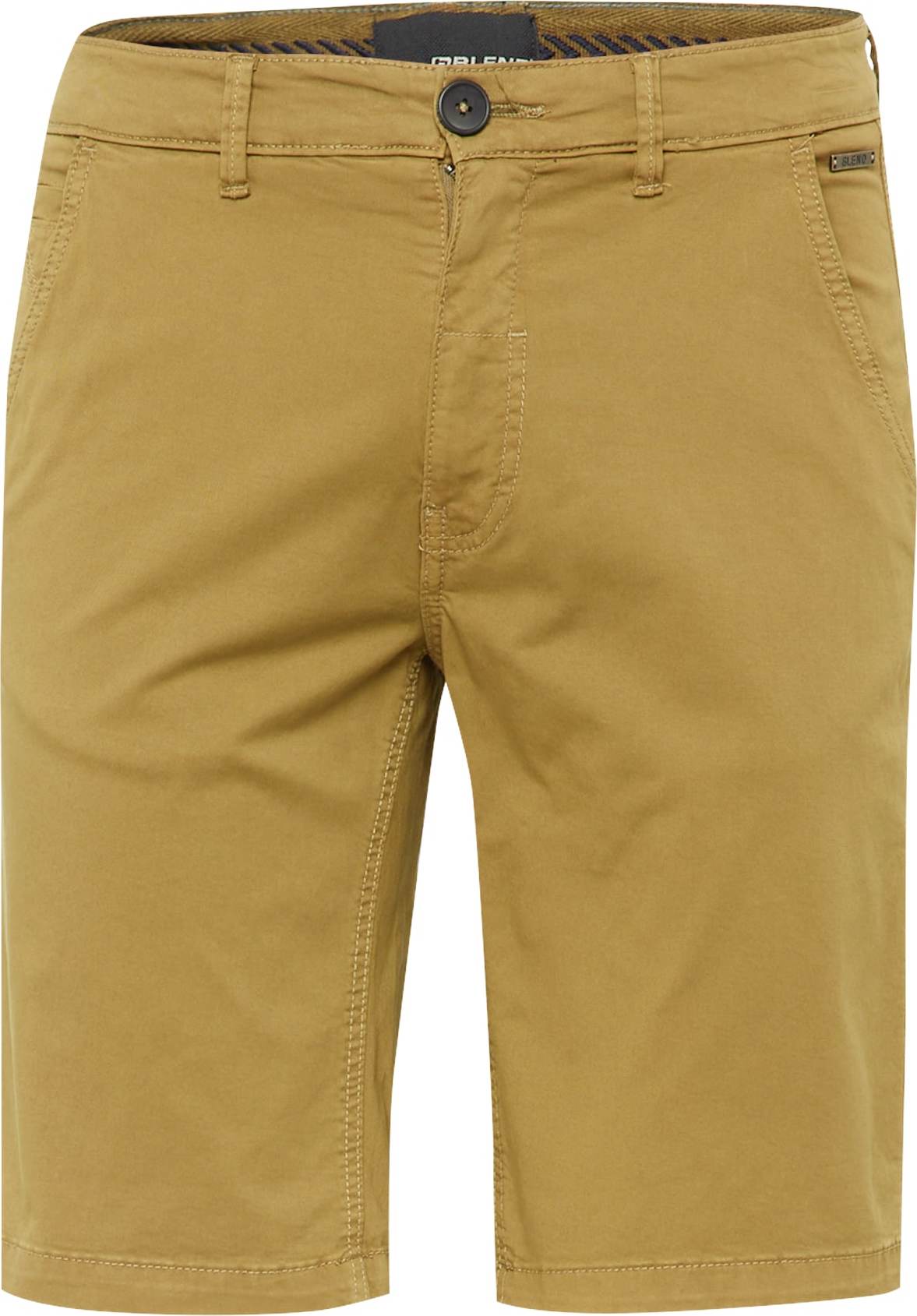 BLEND Chino kalhoty olivová