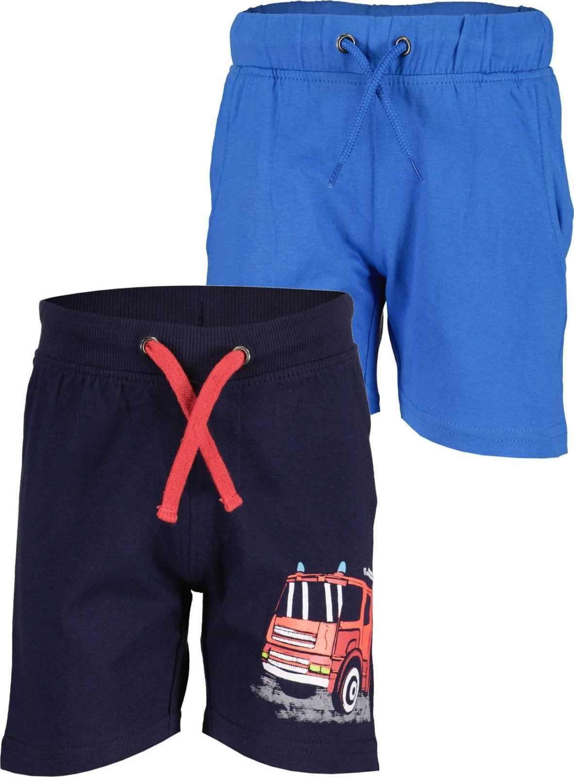 BLUE SEVEN Kalhoty modrá / námořnická modř / červená / bílá