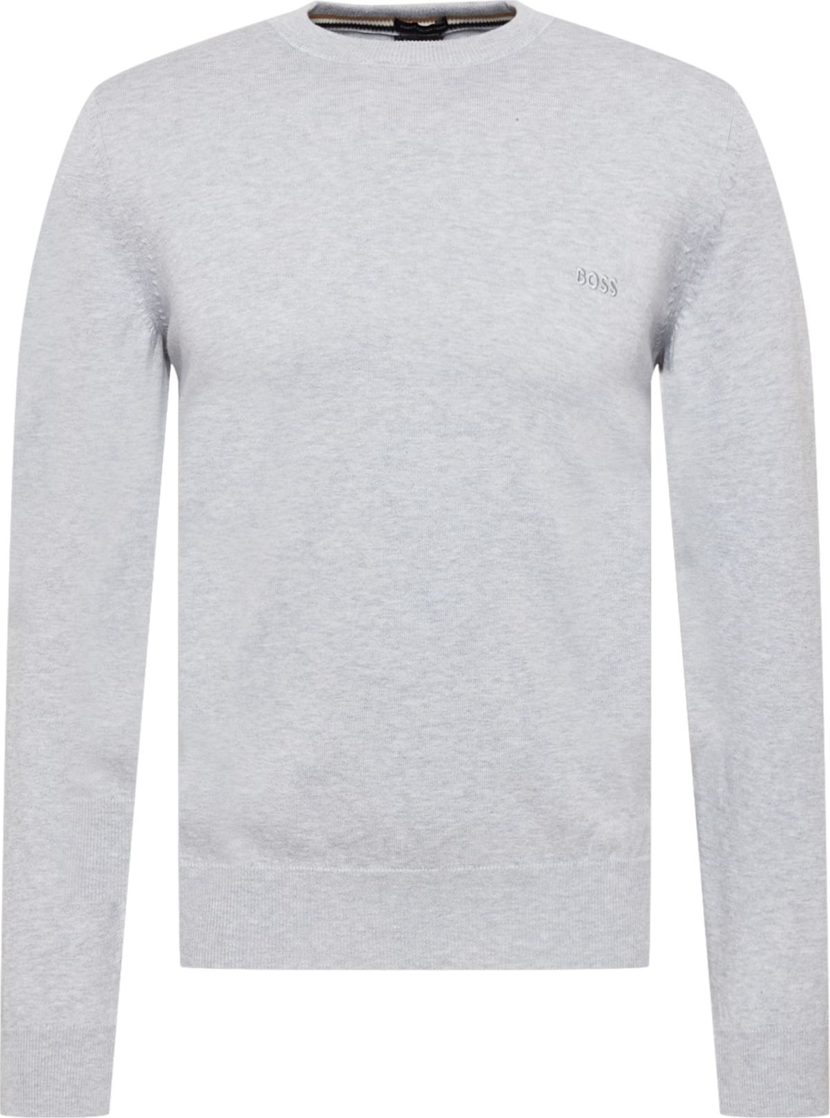 BOSS Black Svetr 'Pacas' světle šedá
