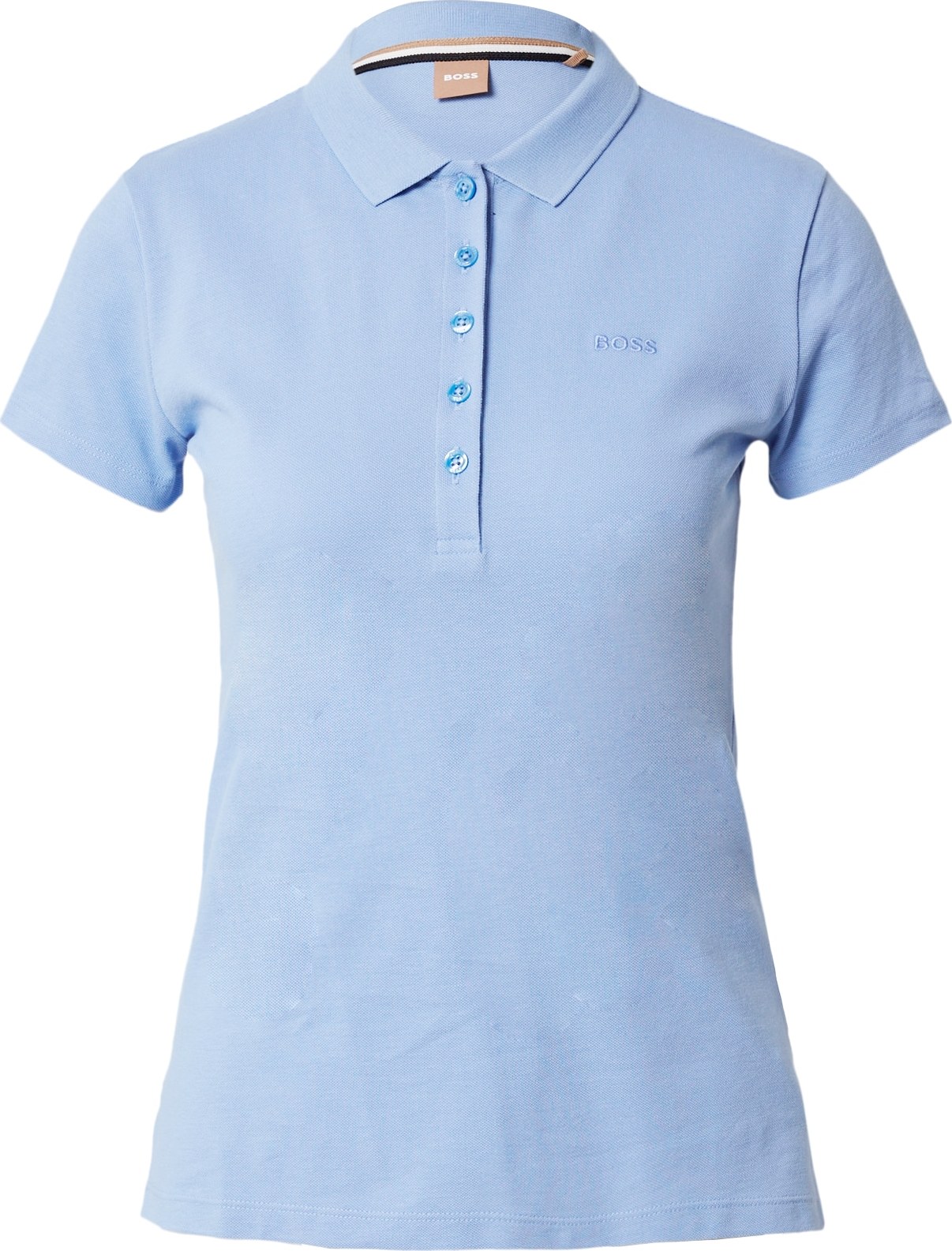 BOSS Black Tričko 'Epola' modrá