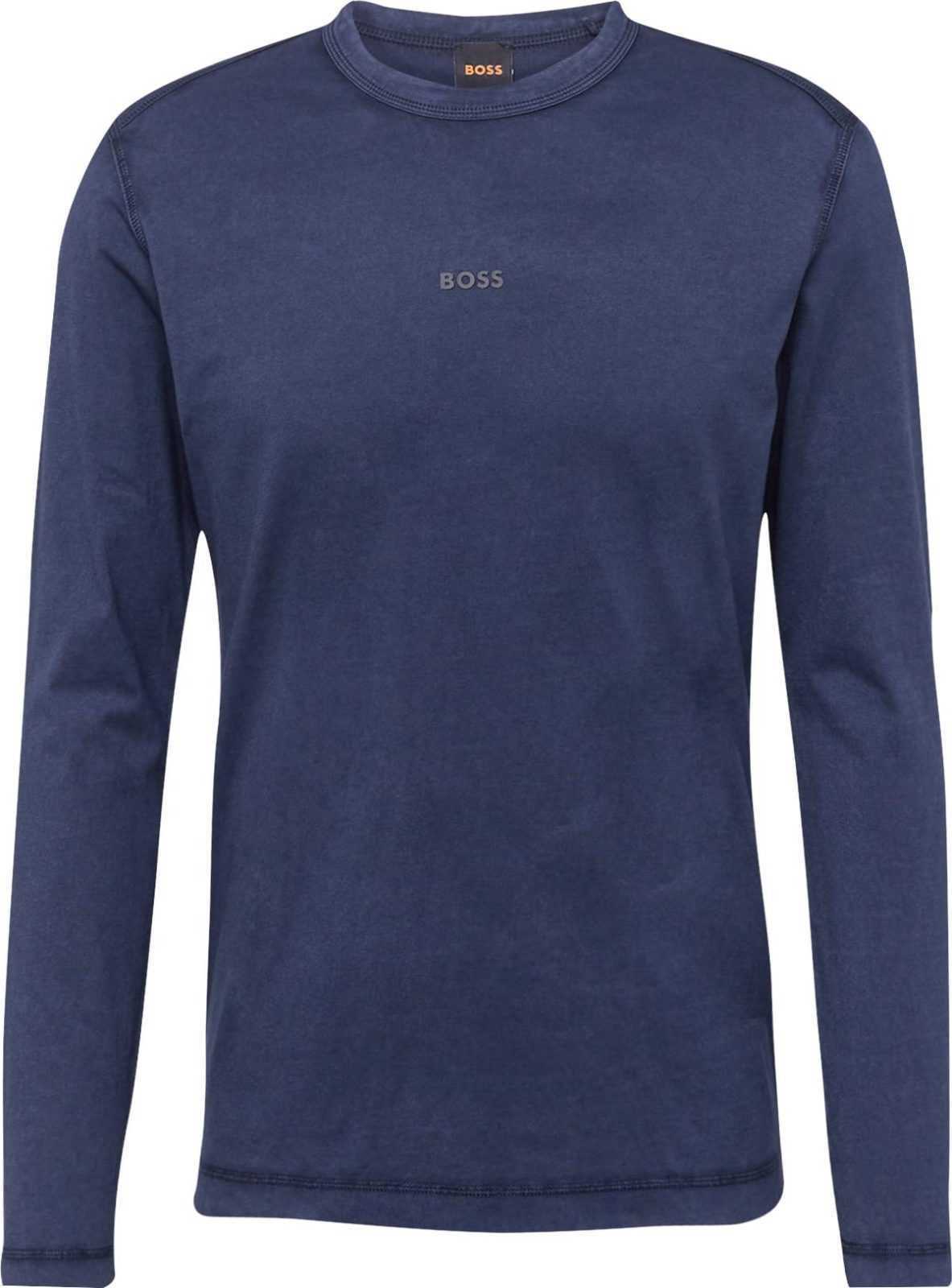 BOSS Orange Tričko 'Tokkslong' tmavě modrá