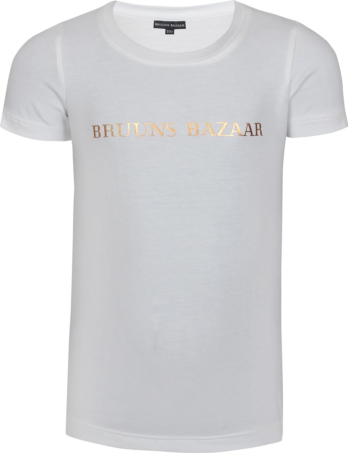 Bruuns Bazaar Kids Tričko zlatá / offwhite