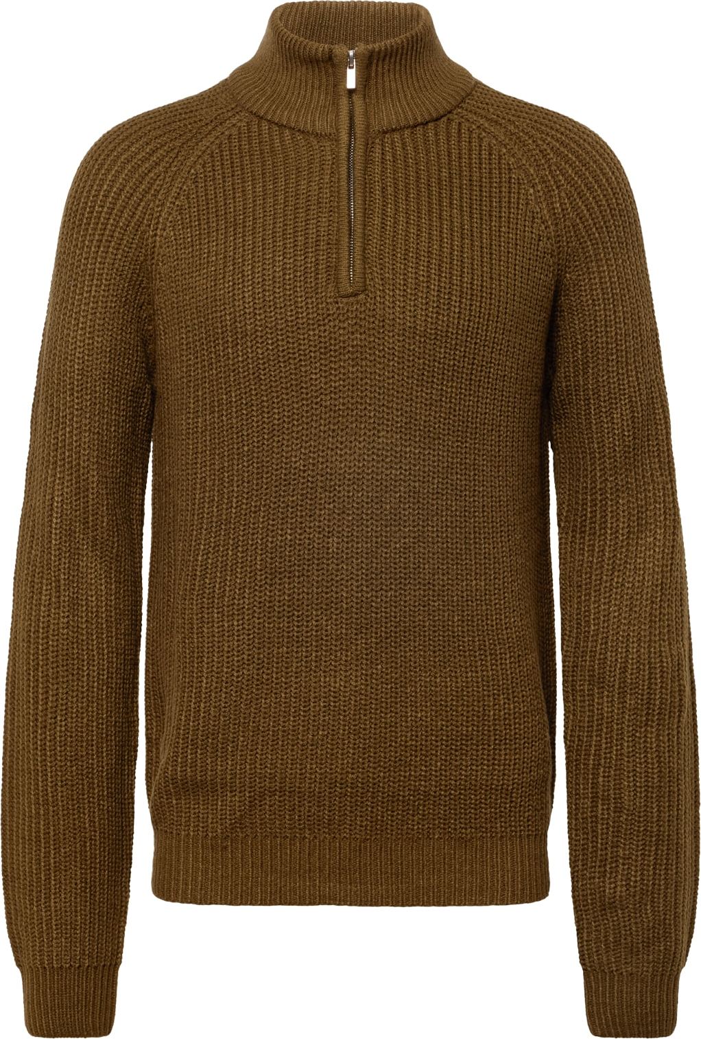 BURTON MENSWEAR LONDON Svetr olivová