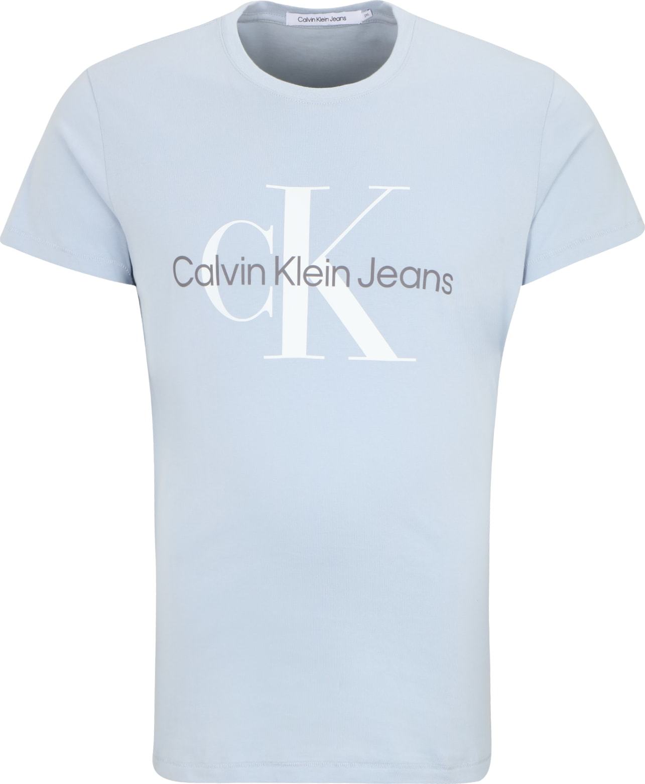 Calvin Klein Jeans Plus Tričko světlemodrá / fialkově modrá / bílá