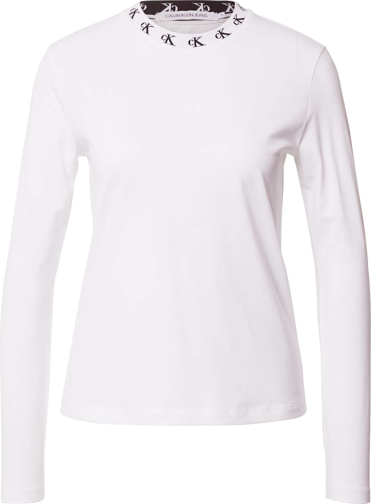 Calvin Klein Jeans Tričko bílá