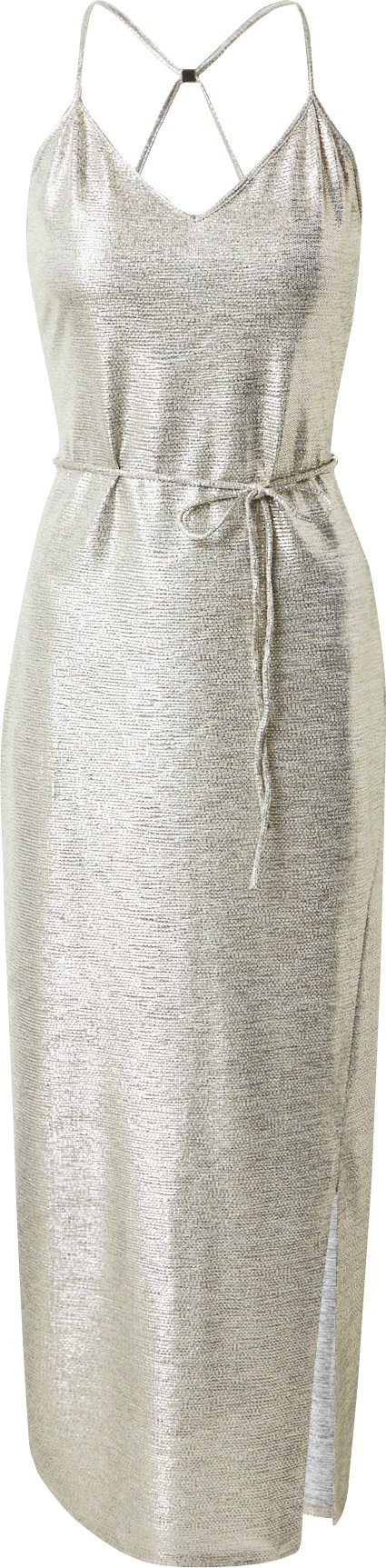 Calvin Klein Letní šaty stříbrná