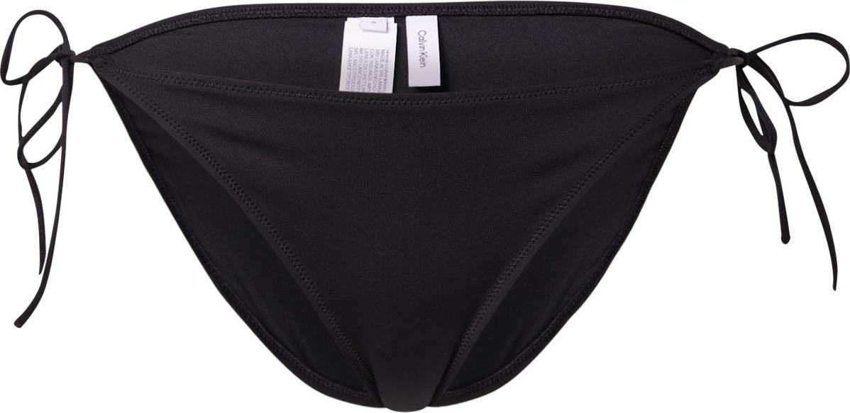 Calvin Klein Swimwear Spodní díl plavek 'One' fialová / černá