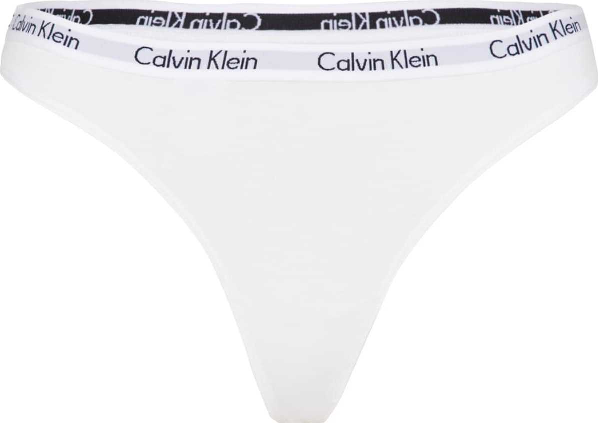 Calvin Klein Underwear Tanga 'CAROUSEL' bílá