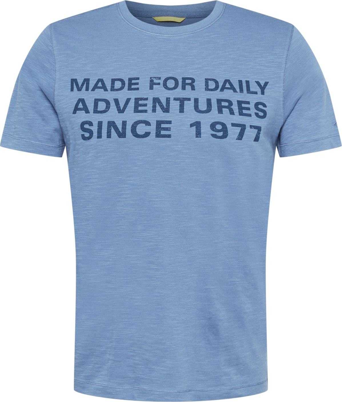 CAMEL ACTIVE Tričko marine modrá / kouřově modrá