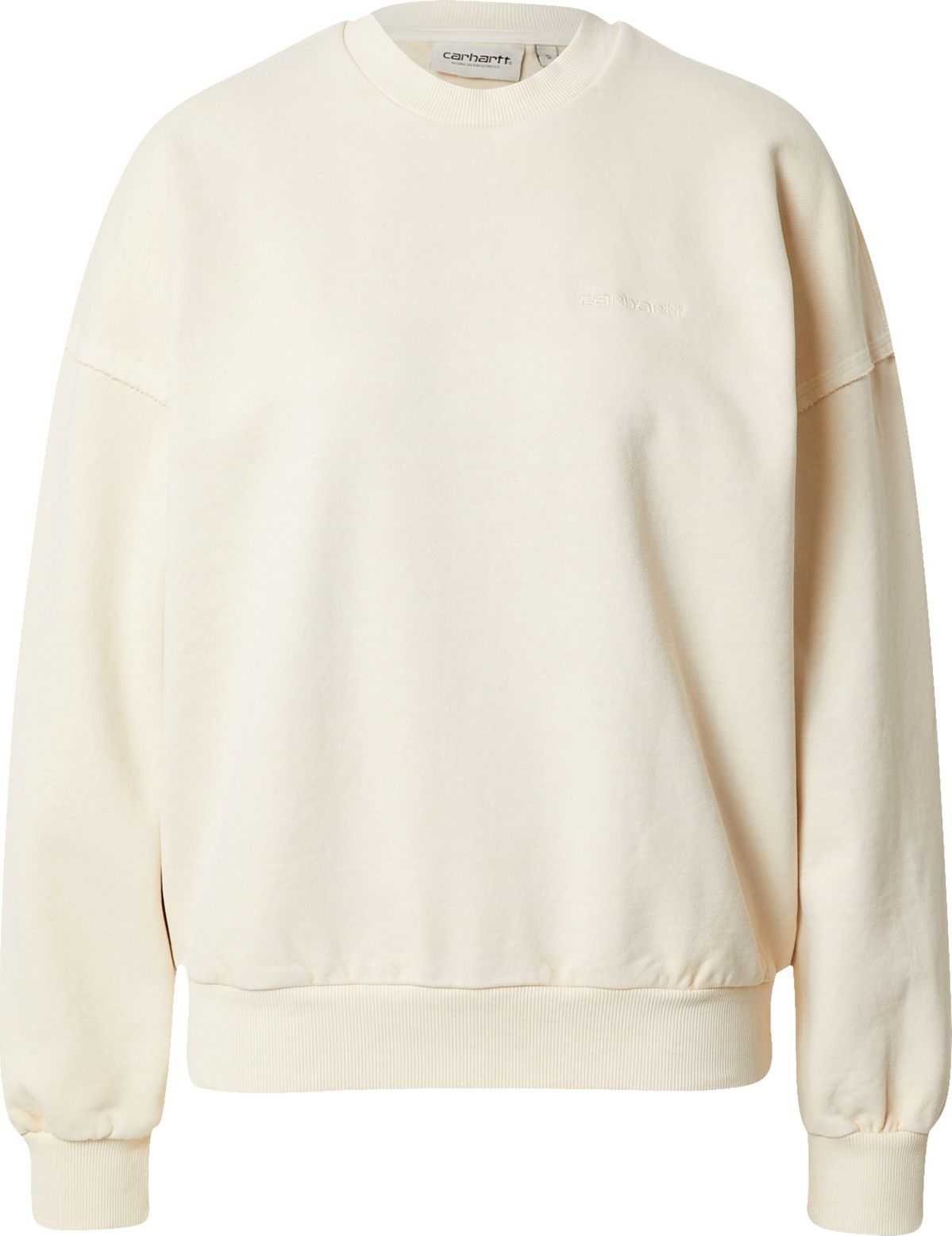 Carhartt WIP Mikina 'Marfa' krémová