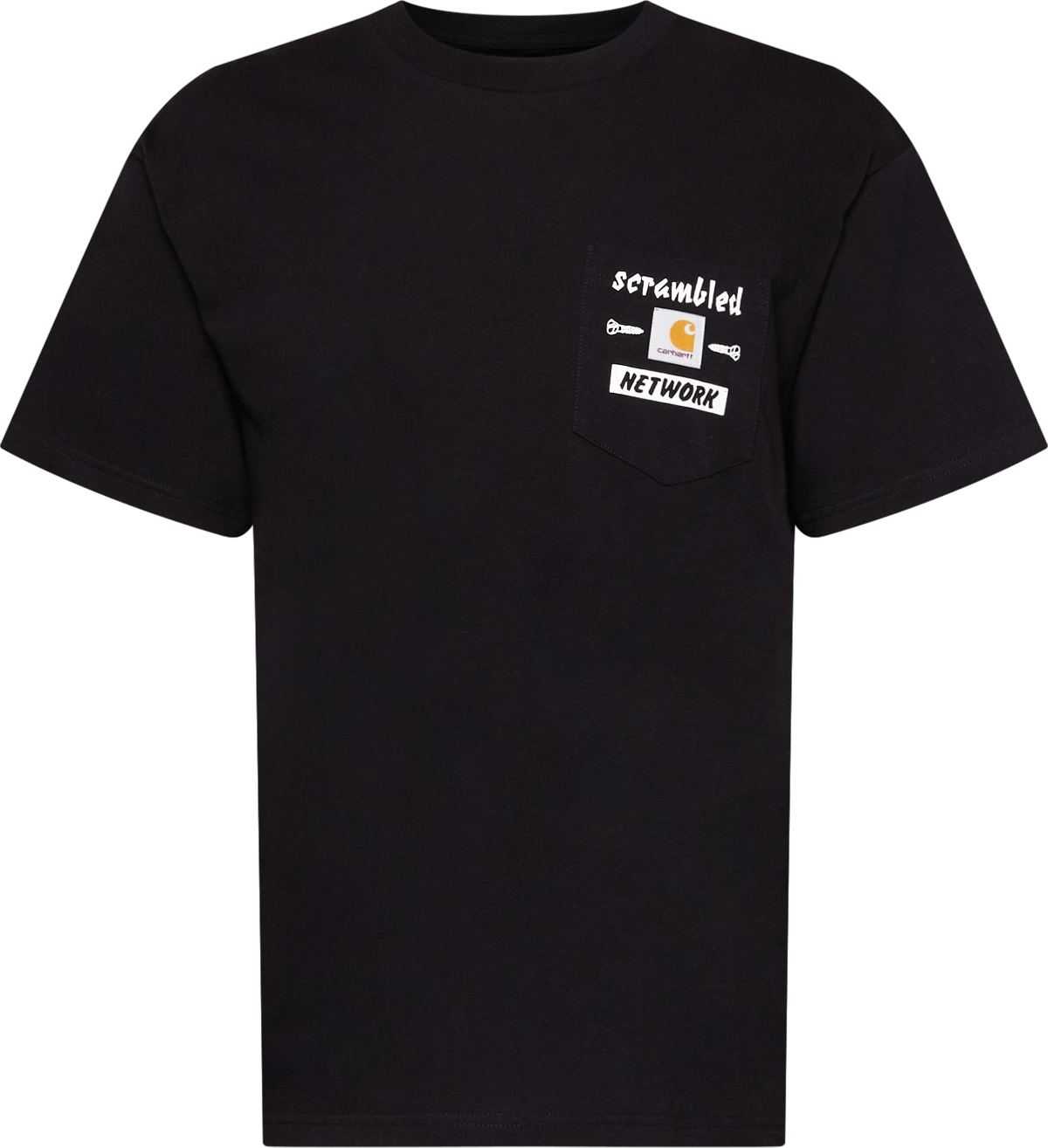 Carhartt WIP Tričko 'Scramble' žlutá / černá / bílá