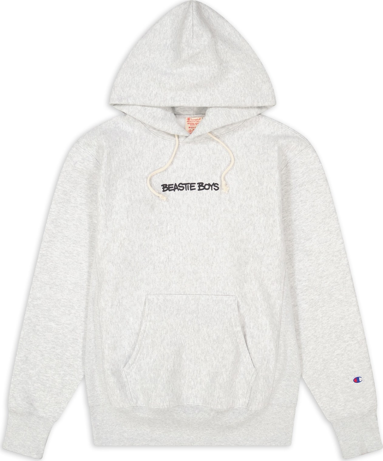 Champion Authentic Athletic Apparel Mikina světle šedá / černá