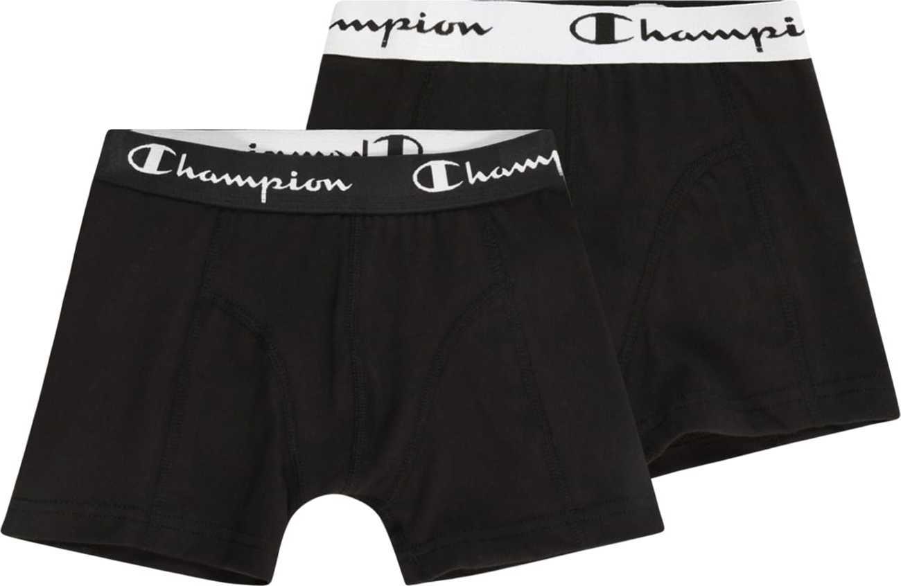 Champion Authentic Athletic Apparel Spodní prádlo černá / přírodní bílá